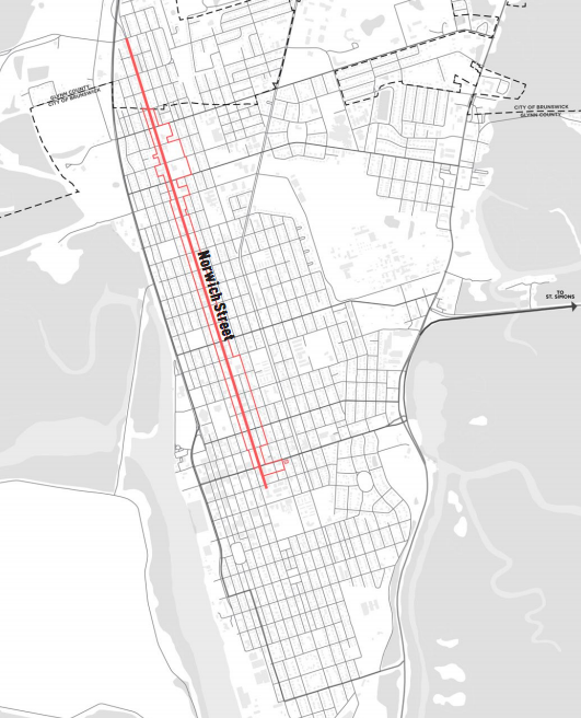 邦楽 NORWICH STREET EXTENSION Blueprints: Revitalizing Brunswick's Norwich Street Corridor